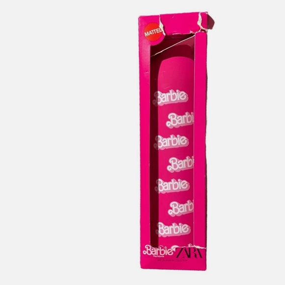 Brand New BARBIE x ZARA collaboration PINK water Bottle LIMITED EDITION SOLD OUT - Picture 2 of 4